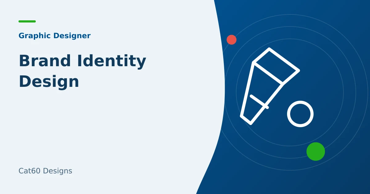 A visual identity guide showing coordinated colors, typography, and logo use.