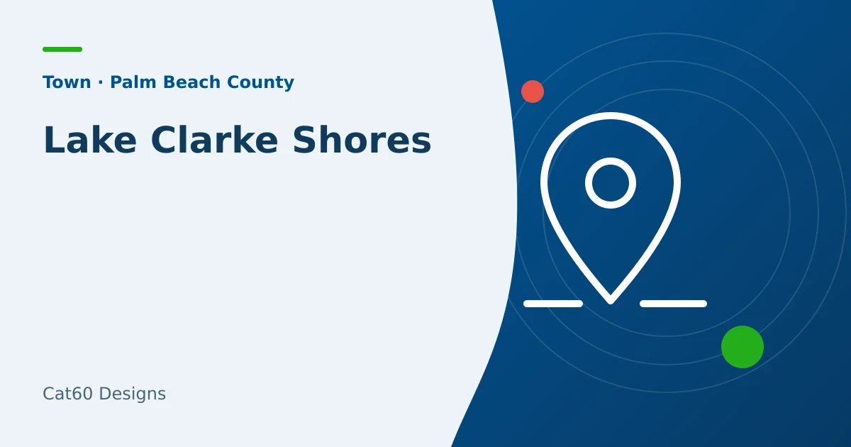 Website and local search planning for a Lake Clarke Shores business.
