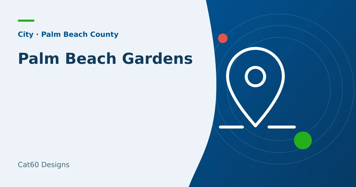 A practical local website and search plan for Palm Beach Gardens.